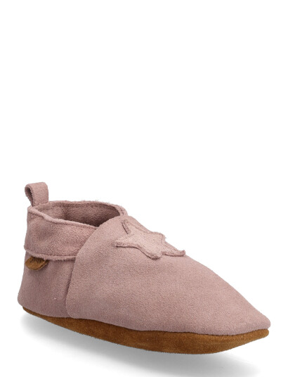 En Fant Elastic Slipper Suede - Pink - 19