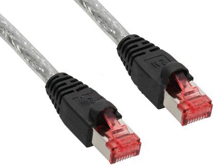 Inline 4043718157402 50 M Cat6 S/Ftp S-Stp Rj-45 Rj-45 Gjennomsiktig