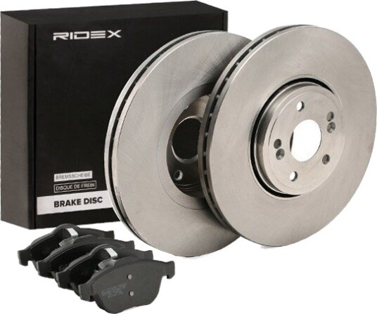 Bremseskiver og klosser RIDEX 3405B1302