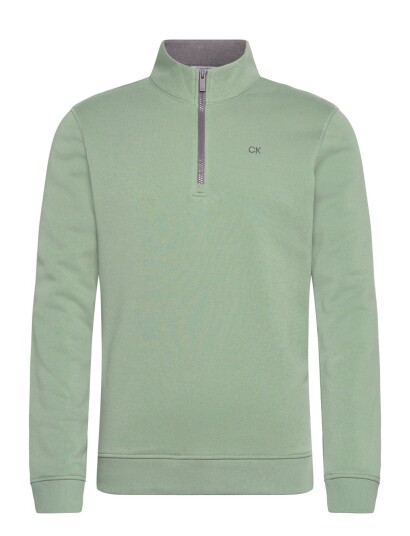Calvin Klein Golf Rocky Half Zip Sweatshirt Green XXL