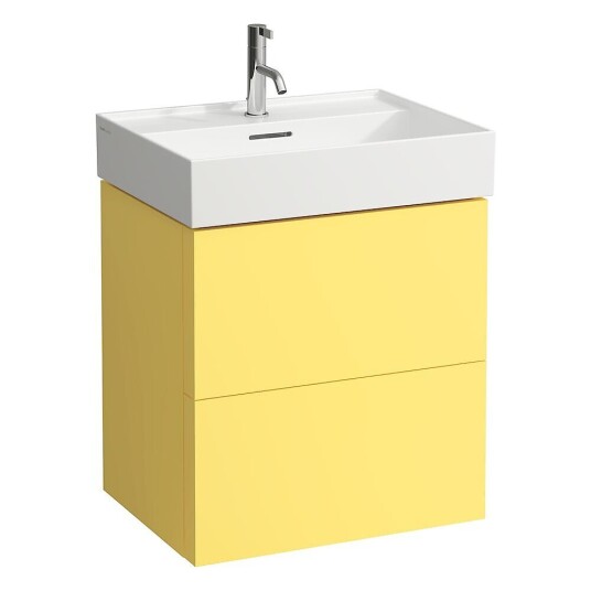 Laufen Kartell Servantskap med 2 skuffer 580x600 mm Mustang Gul