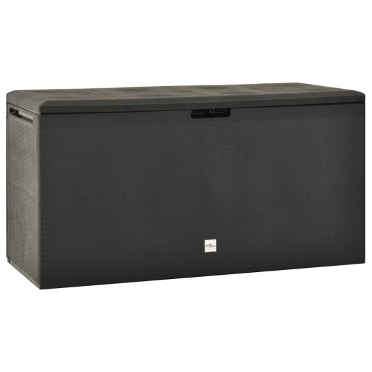 vidaXL Putekasse antrasitt 114x47x60 cm vidaXL Putekasse antrasitt 114x47x60 cm