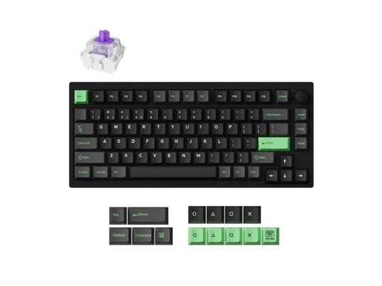 Keychron Lemokey P1 HE P1H M1Z Svart
