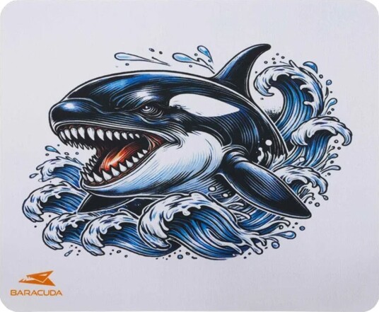 Baracuda Orca Gaming Musematte 300x250mm Sklisikker Baracuda Orca Gaming Musematte 300x250mm Sklisikker