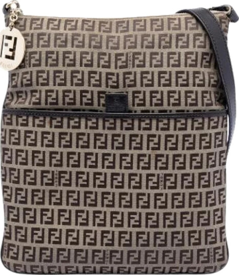 Fendi Vintage Dame Brun ONE SIZE