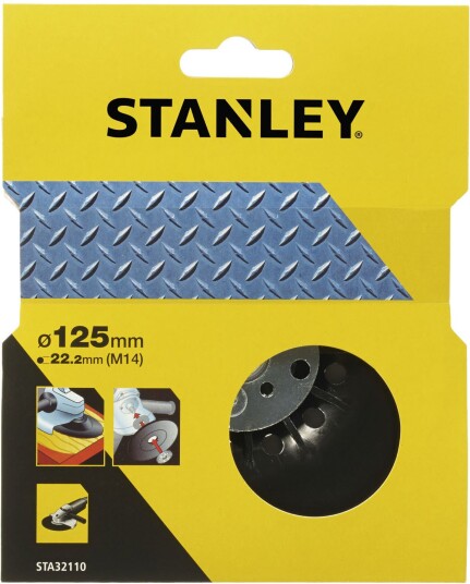 SLIPESÅLE 125MM NYLON M14 STA32095