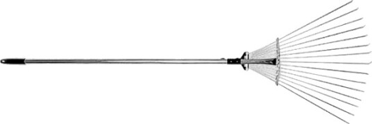Flo Justerbar Metallbladrive 53 Cm Med Metallhåndtak 99400 Flo Justerbar Metallbladrive 53 Cm Med Metallhåndtak 99400