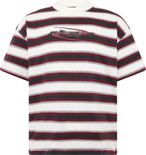 Weekday Oversized Boxy Graphic T Shirt Beige M