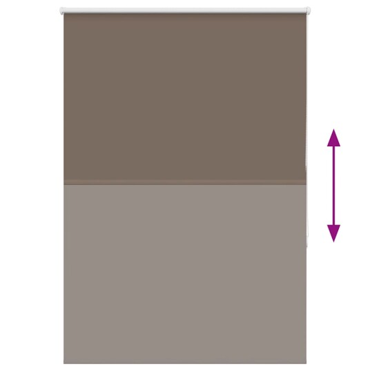 Rullegardin lystette 110x175 cm stoff bredde 105,7 cm polyester 8721158321145