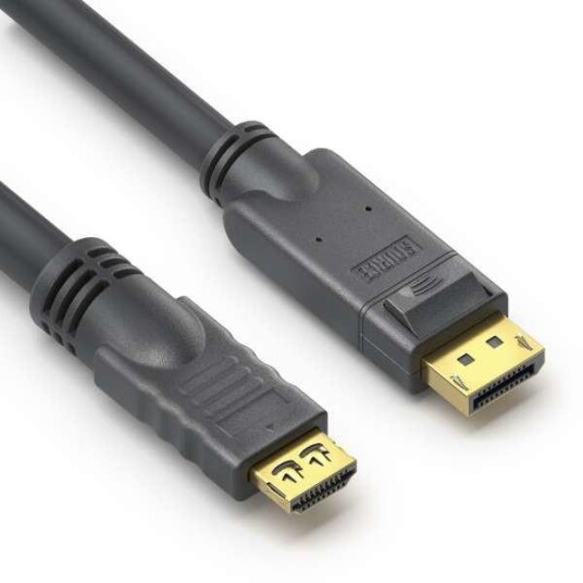 Purelink Pureinstall Displayport   HDMI Max 3840x2160 60hz 4:4:4 Black 2m