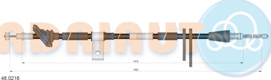 Bremsewire ADRIAUTO 48.0216