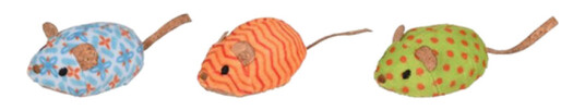 Katteleke Kirk Mice Mix 13 cm Katteleke Kirk Mice Mix 13 cm
