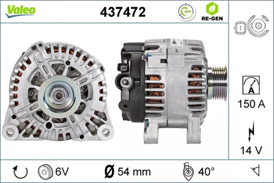 Dynamo VALEO 437472 Dynamo VALEO 437472