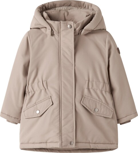 Name It Nmfmarlow Parka Jacket Tb SILVER MINK 122