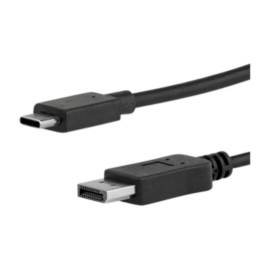 STARTECH.COM CDP2DPMM6B VIDEO KABEL KOPLING 1,8 M DISPLAYPORT USB TYPE-C, SVART