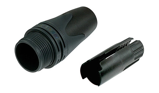Neutrik BXX 14 sort krave XX chuck strain 8 10 mm