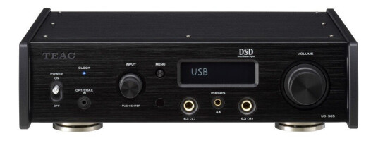 TEAC UD-505-X USB DAC forforsterker og hodetelefonforsterker Svart