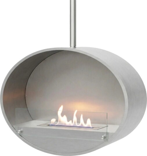 Scandiflames Halifax Takhengt Biopeis - Stål - 80 cm (BIO-40-108-flat100)
