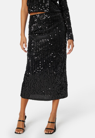 ONLY Lucy Long Skirt Black S