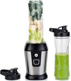 Wilfa TOGO Smoothieblender 500W med 2 Kanner og Pulsfunksjon Sølv Wilfa TOGO Smoothieblender 500W med 2 Kanner og Pulsfunksjon Sølv