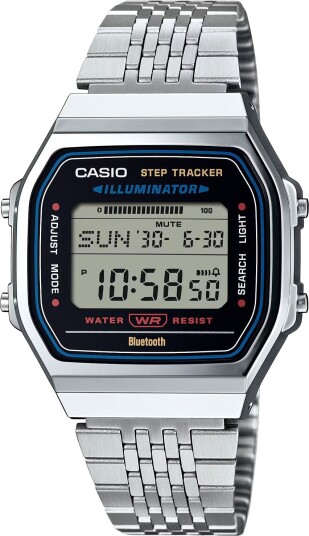 Casio Vintage ABL 100WE 1AEF Silver Silver one_size Casio Vintage ABL 100WE 1AEF Silver Silver one_size