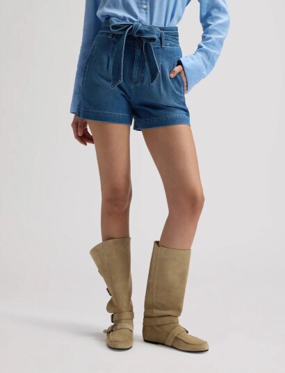 Lee Jeans Short With Bow Blue 31 x 00