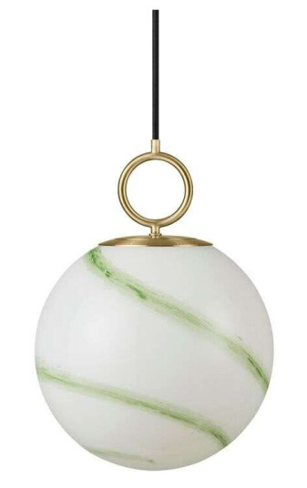 Halo Design Stockholm Pendel Ø25 Marble Green