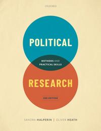 Political Research Av Sandra (Professor Of International Relat Halperin