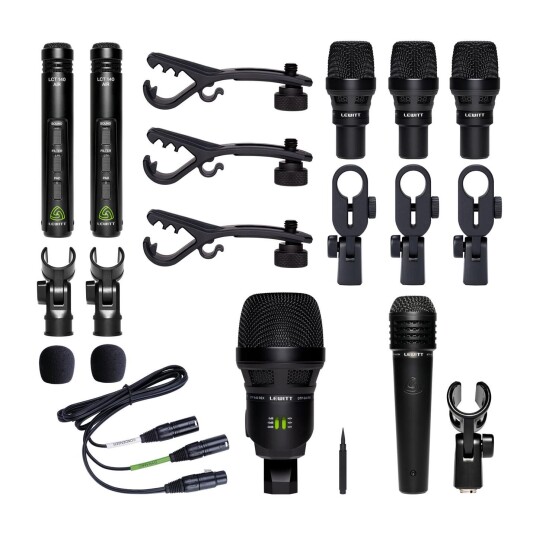 Lewitt BEATKITPRO 7-Piece Drum Microphone Set Lewitt BEATKITPRO 7-Piece Drum Microphone Set