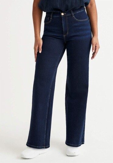 Cellbes Vide jeans med høy midje Renata 62 Cellbes Vide jeans med høy midje Renata 62