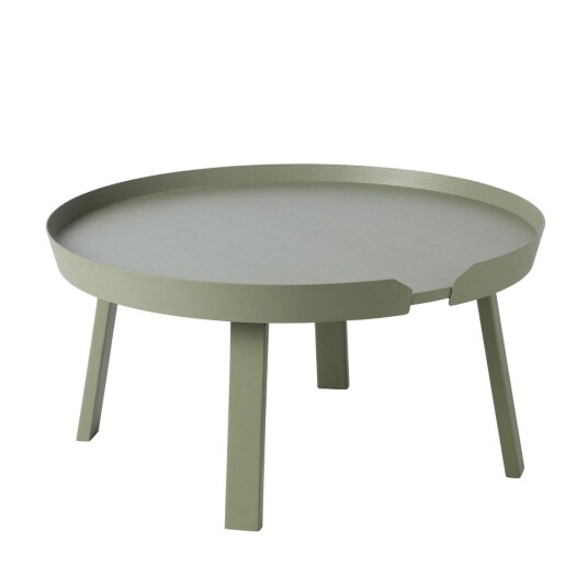 Muuto Around bord stort dusty green (grønn)