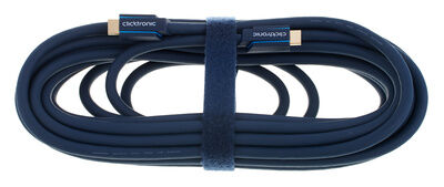 ClickTronic HDMI Casual 10m Høyhastighetskabel med Ethernet Blå ClickTronic HDMI Casual 10m Høyhastighetskabel med Ethernet Blå
