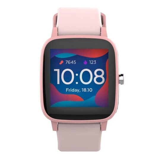 Forever IGO Pro JW-200 Smartwatch for Barn med Pulsmåler Kropstemperatur & Skritteller Rosa