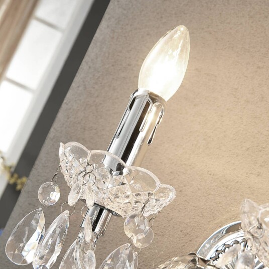 Lindby Merida - elegant vegglampe, 2 lys