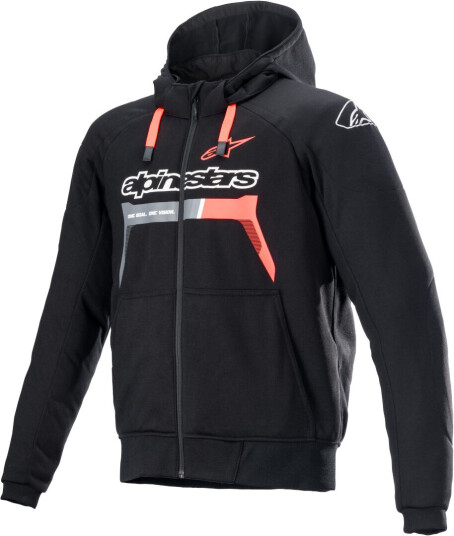 Alpinestars Chrome Ignition Motorsykkel tekstil jakke 3XL Svart Rød