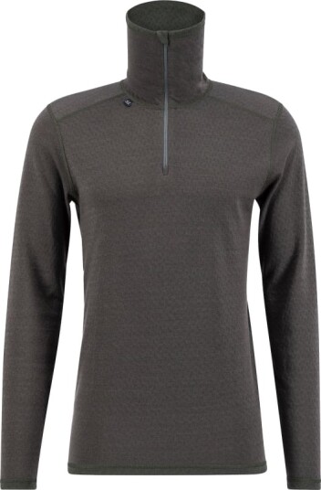 Ulvang Men's Comfort 200 Turtle Neck With Zip Grå S Man