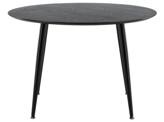 Dipp spisebord Ø115cm svart .