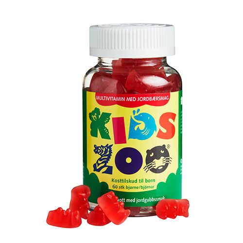 Kids Zoo Multivitamin 60 Tabletter Kids Zoo Multivitamin 60 Tabletter