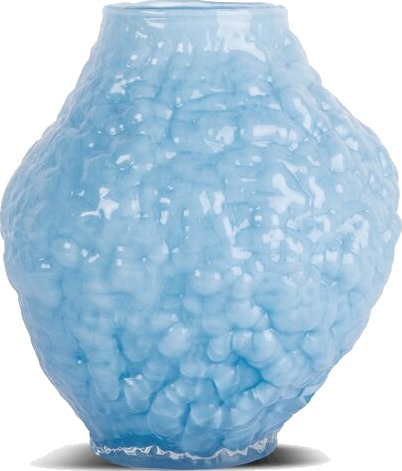 Byon   Corallo vase S lys blå