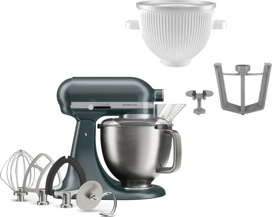 Kitchenaid Artisan Plus kjøkkenmaskin med iskremtilbehør juniper