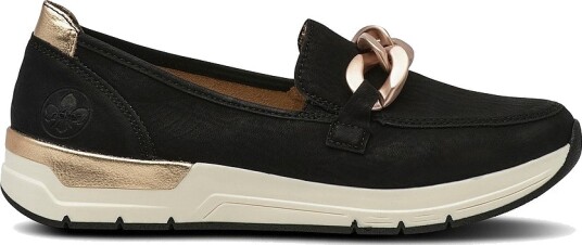 Rieker   Loafers 58944 00   Svart