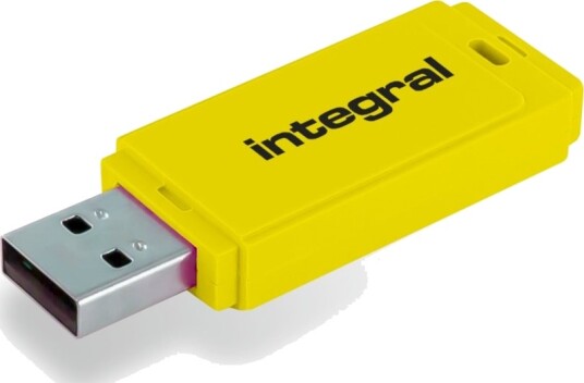 Integral Neon Usb-Minnepinne 32 Gb Usb 2.0 Gul