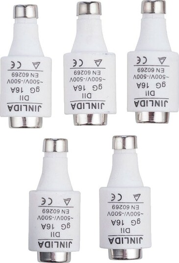 E-Line Sikringer Diazed Dii 16 a, 5 Stk E-Line Sikringer Diazed Dii 16 a, 5 Stk