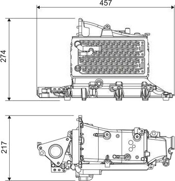 Intercooler VALEO 818685