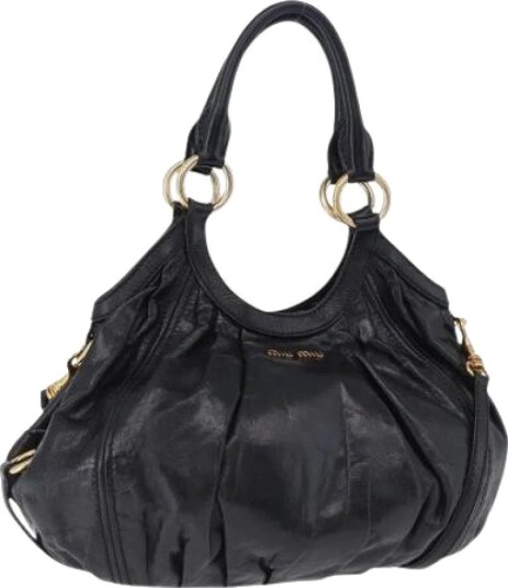 Miu Miu Pre owned Dame Pre owned Svart ONE SIZE, Miu Miu Pre owned Dame Pre owned Svart ONE SIZE,