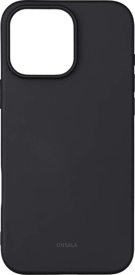 ONSALA Bakside Sil Touch Resirkulert MagSerie iPhone 16 Pro Max Svart