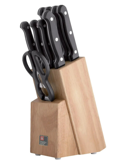 Richardsson Sheffield Artisan Knife Block 9-Psc - Brown - ONE SIZE Richardsson Sheffield Artisan Knife Block 9-Psc - Brown - ONE SIZE