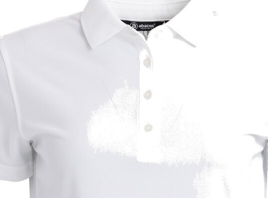 Abacus W Prestwick Recycle Hvit Golf pologenser dame 100 White Small