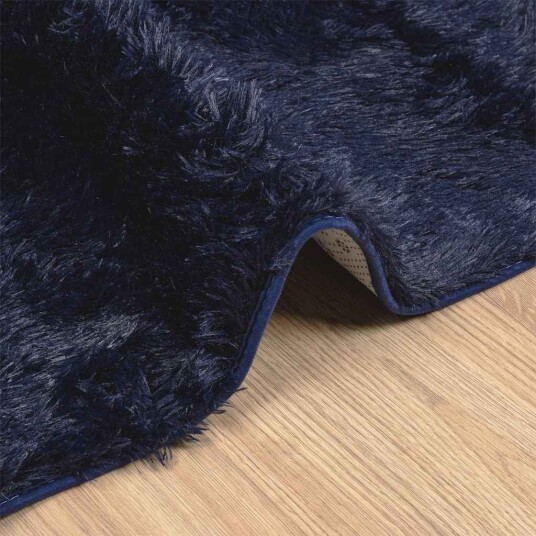  Flossteppe med lang luv NAVARRA marine 60x100 cm polyester 8721158557971