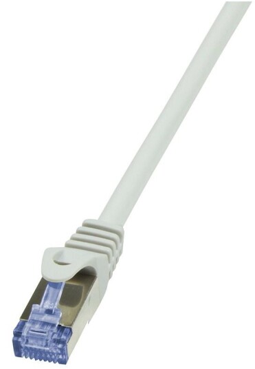 LogiLink - Patchcord Cat.6A 10G S/FTP PIMF PrimeLine 1,5m grey